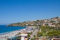 Panoramic view of Scalea. Calabria. Italy.