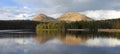 Trail lake landscape in Uinta Wasatch national forest in Utah Royalty Free Stock Photo