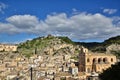 Panoramic view of Scicli, Sicily, one of the symbolic cities of Italian baroque, along with other 7 Val di Noto`s villages