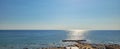 Panoramic view of sea, Anzio.