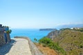 Tourism in San Nicola Arcella, a small town in the Calabria region Royalty Free Stock Photo