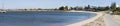 Panoramic View of the Secluded Beach at Jetty Baths