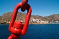 Panoramic view of Serifos island Royalty Free Stock Photo