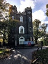 A panoramic view of Severndroog Castle on Shooters Hill