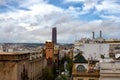 Panoramic view on Seville with Seville Tower