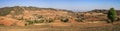 Panoramic view on the shan hills between Kalaw and Inle Lake, Burma