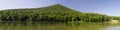 Panoramic View of Sharp Top Mountain Royalty Free Stock Photo