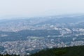 Panoramic view of Shillong city from Shillong peak, Meghalaya
