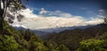 Sierra Madre del Sur near San Jose del Pacifico, Oaxaca. Royalty Free Stock Photo