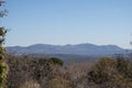 Panoramic view of the Sierra of Madrid Royalty Free Stock Photo