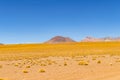 Panoramic view of Siloli Desert, in Bolivia