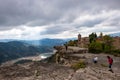 Panoramic view of Siurana village in Catalonia, Spain