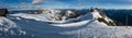 Panorama of skiresort Hochkar, Austria