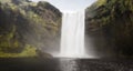 Skogafoss Waterfall, Iceland Royalty Free Stock Photo