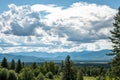 Cloudscape panorama sky design Royalty Free Stock Photo