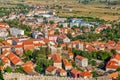 Sinj panoramic view Royalty Free Stock Photo