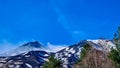 Etna - Scenic view on smoking volcano mount Etna on Sicily, Italy, Europe.