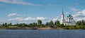 Panorama of Solvychegodsk and of the Cathedral of the Annunciation, Arkhangelsk oblast, Federation of Russia