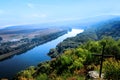 Panoramic view on Soroca town, Moldova, the north-eastern part of the country. Royalty Free Stock Photo