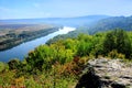 Panoramic view on Soroca town, Moldova, the north-eastern part of the country Royalty Free Stock Photo