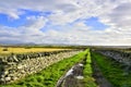 Panoramic View from Scottish Inner Hebridean Island Royalty Free Stock Photo