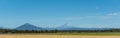 Panoramic view of the south oregon mountains