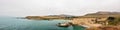 Panoramic View of Spooner's Cove, Royalty Free Stock Photo