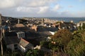 A panoramic view of St Ives in Cornwall Royalty Free Stock Photo