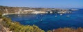 Vista panorÃ¡mica de St. Peter\'s Pool, Isla Sur, Malta Royalty Free Stock Photo
