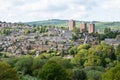 Panoramic view of Stannington district of Sheffield in England Royalty Free Stock Photo
