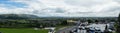 Panoramic view from Stirling Castle, Scotland, Europe