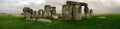 Panoramic view of Stonehenge Royalty Free Stock Photo