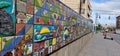 Panoramic view of street or Wall art in New Rochelle, New York