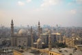 A panoramic view of the sultan hasan mosque and madrasa