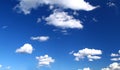 Panoramic view of summer sky