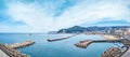 Panoramic view of SunBeach - Atami city, Shizuoka prefecture, Japan