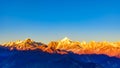 Panchchuli peaks, Munsiyari Royalty Free Stock Photo