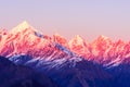 Panchchuli peaks, Munsiyari Royalty Free Stock Photo