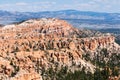 Panoramic view from Sunset Point at Bryce Canyon National Park Royalty Free Stock Photo