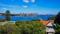 Panoramic View of Sydney Harbour and City Skyline, Australia