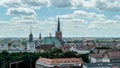 Panoramic view of Szczecin Cathedral