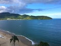 Panoramic view of Tabatinga beach