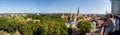Panoramic view of Tallin from the City Walls in Upper Town, Tallinn, Estonia