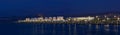 Panoramic View of Tangier Harbor Mediterranean Sea, Tangier City, Royalty Free Stock Photo