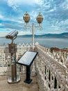 Panoramic view from Tarihi Asansor observation deck in Izmir