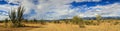 Panoramic view of the Tatacoa Desert, Colombia Royalty Free Stock Photo