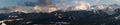 Panoramic view of Tatra Mountain