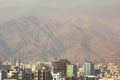 The Panoramic view of Tehran , Iran