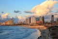Panoramic view of tel Aviv from Jaffa
