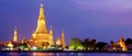 The Temple of Dawn Wat Arun in Bangkok, Thailand Royalty Free Stock Photo